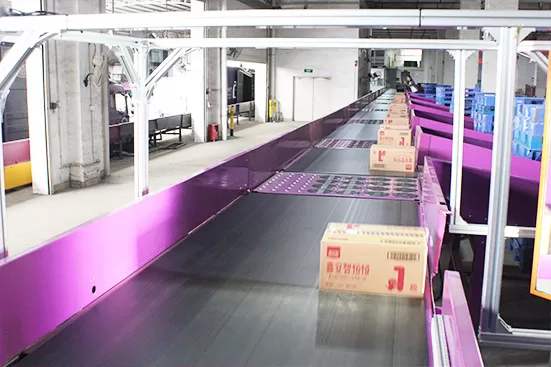 Односторонняя сортировка тяжелых картонных изделий