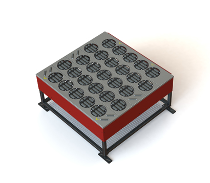 Высокоскоростной многоколесный сортировщик