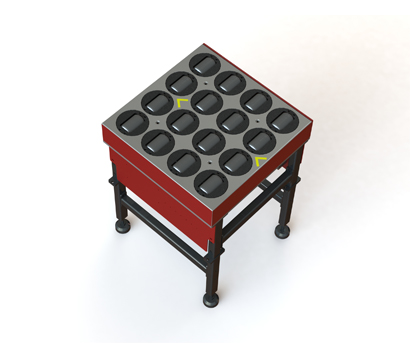 Сверхскоростной многоколесный сортировщик