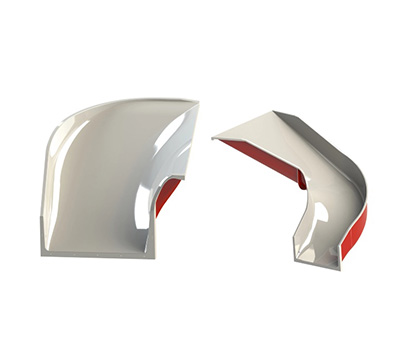 Конвейерный желоб с низким падением