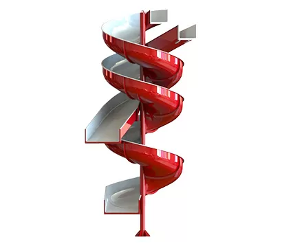 Оптовая продажа крестообразного спирального конвейера с двойным входом